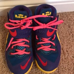 Lebron colorful high tops